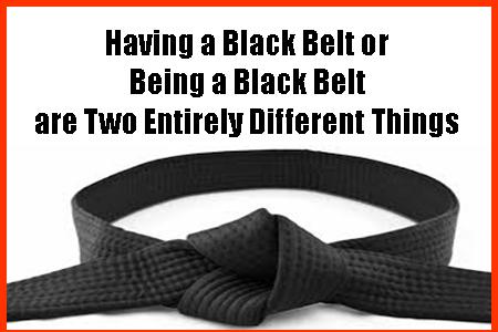 Black Belt Attitude – Catch It